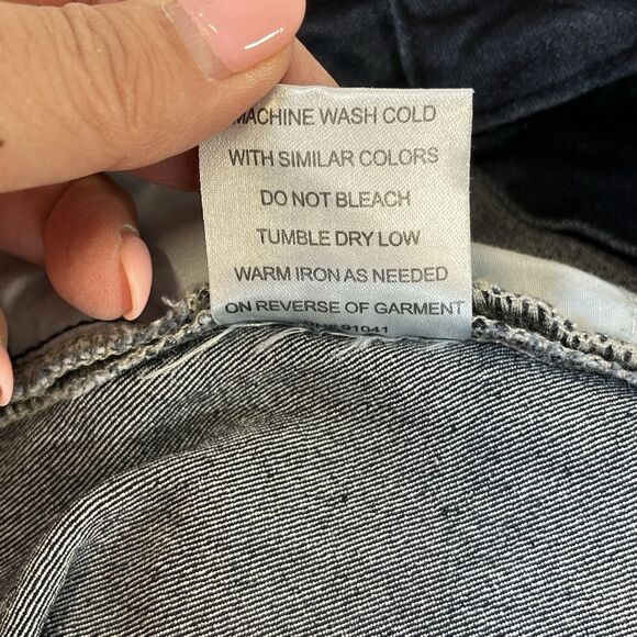 AZI Jeans Womens Size 12 Flair Leg Button Ankle‎ Stretch Stylish Western Fashion - Picture 7 of 10